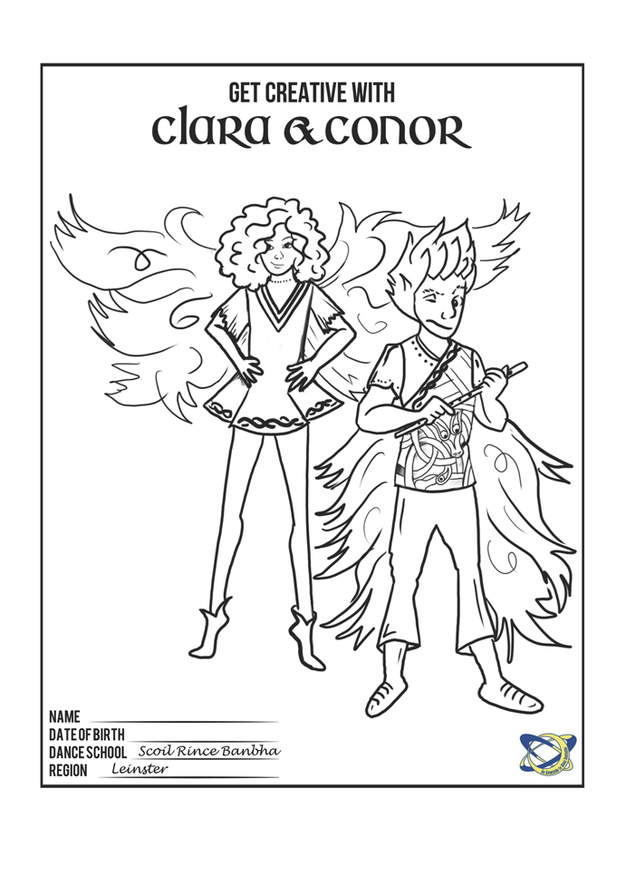 Colouring Sheet 1