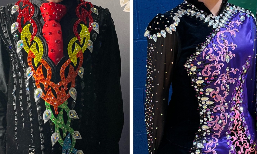 Modern Irish Dancing Costumes